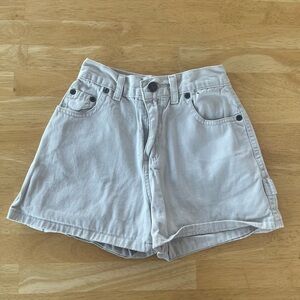 Khaki Relaxed Fit Shorts